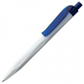 Купить Ручка шариковая Prodir QS20 PMT-T, бело-синяя