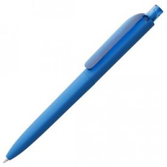 Купить Ручка шариковая Prodir DS8 PRR-T Soft Touch, голубая