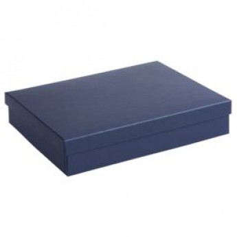 Купить подарочную коробку Giftbox с логотипом (синяя)
