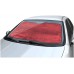 Автомобильный солнцезащитный экран Noson, красный с логотипом