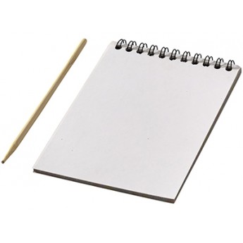 Купить Цветной набор «Scratch»: блокнот, деревянная ручка