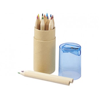 Купить Набор карандашей 12 единиц, натуральный/голубой