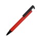 Ручка-подставка металлическая, «Кипер Q», красный/черный