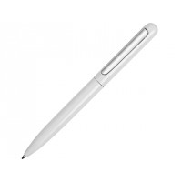 Ручка металлическая шариковая «Skate», белый/серебристый