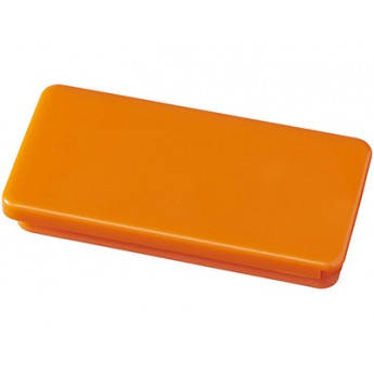 Блеск для губ, оранжевый с логотипом