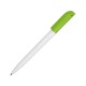 Ручка пластиковая шариковая «Миллениум Color CLP», белый/зеленое яблоко