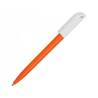 Ручка пластиковая шариковая «Миллениум Color BRL», оранжевый/белый