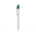 Ручка шариковая Celebrity «Эллингтон», белый/зеленый с логотипом