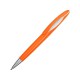 Ручка пластиковая шариковая «Chink», оранжевый/белый