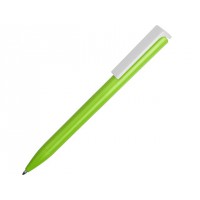 Ручка пластиковая шариковая «Fillip», зеленое яблоко/белый