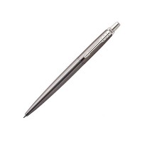 Шариковая ручка Parker Jotter Premium, Oxford Grey Pinstripe CT, серый