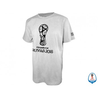 Футболка 2018 FIFA World Cup Russia™ мужская, серый с логотипом