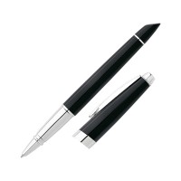 Ручка роллер Cross модель Aventura Onix Black в футляре