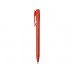 Ручка пластиковая шариковая «Stitch», красный с логотипом