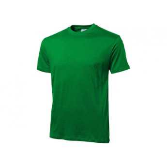 Футболка "Heavy Super Club" мужская, зеленый с логотипом 