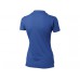 Рубашка поло "First" женская, классический синий  с логотипом