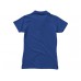 Рубашка поло "First" женская, классический синий  с логотипом