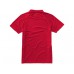 Рубашка поло "Striker" мужская, красный  с логотипом