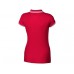 Рубашка поло "Erie" женская, красный  с логотипом