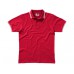 Рубашка поло "Erie" мужская, красный  с логотипом