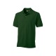 Рубашка поло "Boston" мужская, бутылочный зеленый 