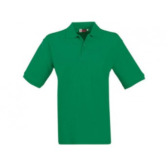 Рубашка поло "Boston" мужская, зеленый  с логотипом