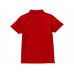 Рубашка поло "Hacker" мужская, красный/серый  с логотипом
