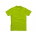 Рубашка поло "Advantage" мужская, зеленое яблоко  с логотипом