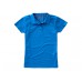  Рубашка поло "Game" женская, небесно-голубой  с логотипом 