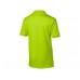 Рубашка поло "Forehand" мужская, зеленое яблоко  с логотипом