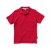 Рубашка поло "Forehand" женская, темно-красный  с логотипом