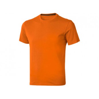 Футболка "Nanaimo" мужская, оранжевый с логотипом 