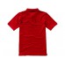 Рубашка поло "Calgary" мужская, красный  с логотипом