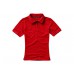 Рубашка поло "Calgary" женская, красный  с логотипом