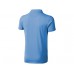 Рубашка поло "Markham" мужская, голубой/антрацит  с логотипом