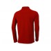 Рубашка поло "Oakville" мужская с длинным рукавом, красный  с логотипом