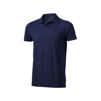 Рубашка поло "Seller" мужская, темно-синий 