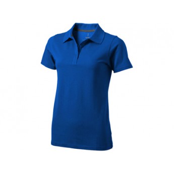 Рубашка поло "Seller" женская, синий  с логотипом