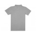 Рубашка поло «Primus» мужская, серый меланж  с логотипом