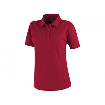 Рубашка поло «Primus» женская, красный  с логотипом