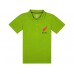 Рубашка поло «Primus» женская, зеленое яблоко  с логотипом