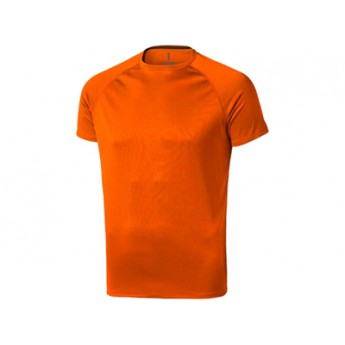 Футболка "Niagara" мужская, оранжевый с логотипом 