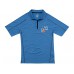 Рубашка поло "Macta" мужская, синий  с логотипом
