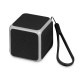 Портативная колонка «Cube» с подсветкой, черный