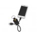 Купить Кабель-брелок USB-Lightning «Pelle», черный с логотипом