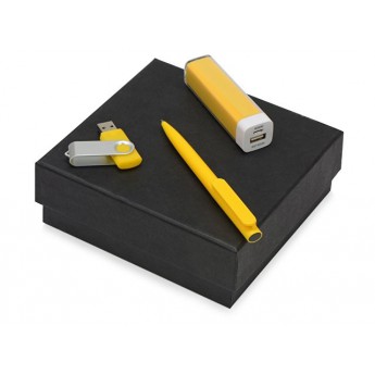 Купить Подарочный набор On-the-go с флешкой, ручкой и зарядным устройством