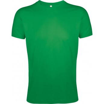 Купить Футболка мужская приталенная REGENT FIT 150 ярко-зеленая, размер L