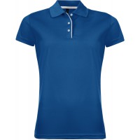 Рубашка поло женская PERFORMER WOMEN 180 ярко-синяя, размер L