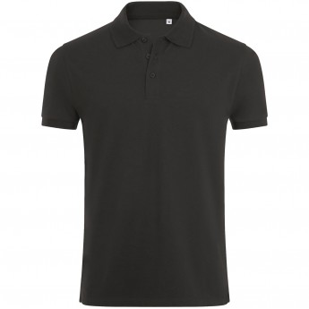 Купить Рубашка поло мужская PHOENIX MEN черный меланж, размер XL