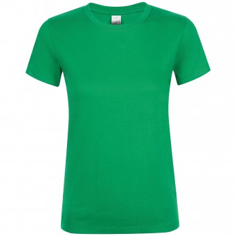 Купить Футболка женская REGENT WOMEN ярко-зеленая, размер XL